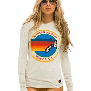 NWT NO LONGER AVAILABLE ONLINE Aviator Nation XS long sleeve